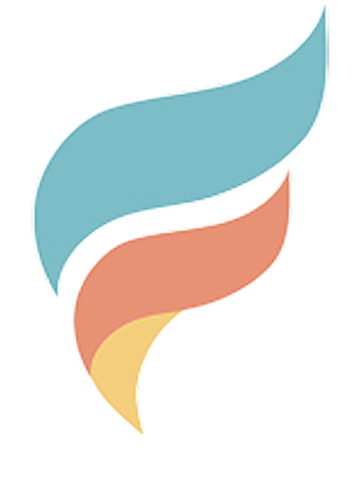 The Flock wing and flame logo